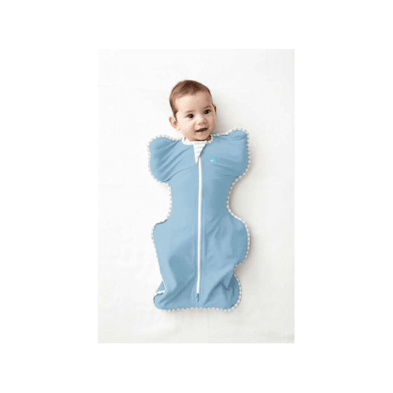 Love To Dream Inbakerslaapzak Fase 1 0-3m Dusty Blue Tog  1
