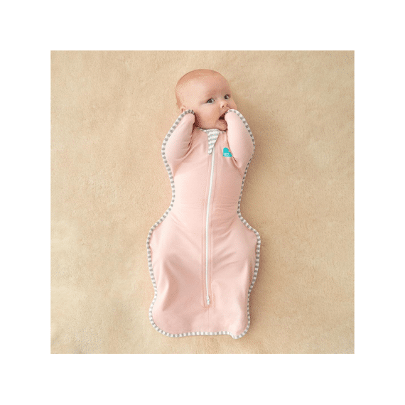 Love To Dream Inbakerslaapzak Fase 1 0-3m Dusty Pink Tog 1