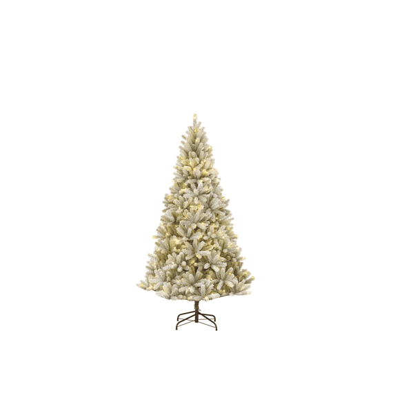 Nagoya Kerstboom Led Groen Frosted 160l Tips 922 En Timer & Dimmer H180xd108cm