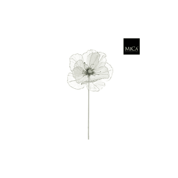 Mica Bloem Tak L.groen Glitter L45cm