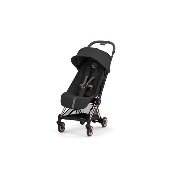 Cybex Comfort Coya Buggy Frame Rosegold + Zit Sepia Black