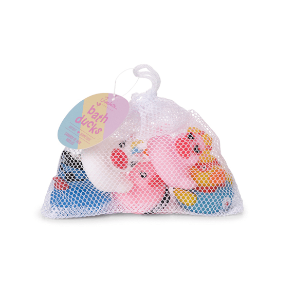 5 Badeendjes In Netje - Prinses, Piraat, Eenhoorn, Instafamous En Superheld