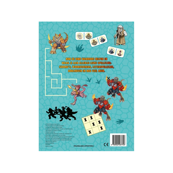Spelletjesboek Dino Warriors