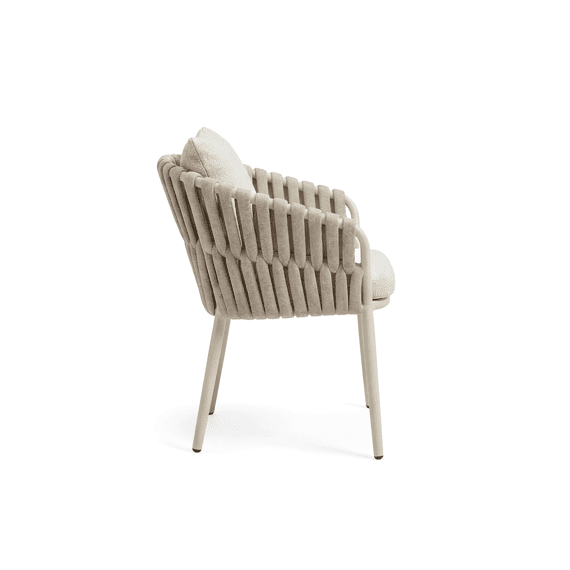 Torino Stoel Sand Alu/rope