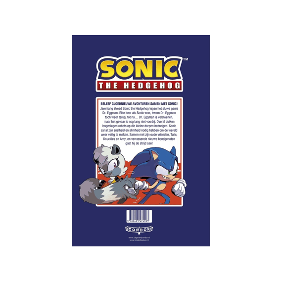 Strip Sonic The Hedgehog Tegen Het Robotleger