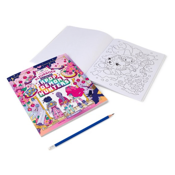 Het Leukste Kleurboek Voor Fans Van K-pop Demon Hunters