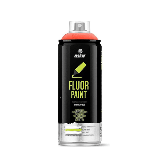 Mtn Pro Fluor Paint Green 400ml