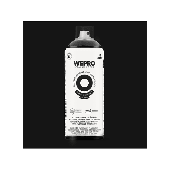 Mtn Wepro Solvent Cosmos Black Gloss 400ml