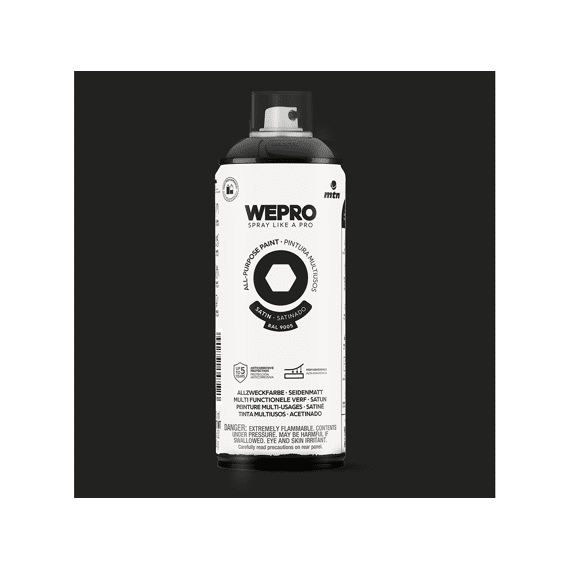 Mtn Wepro Solvent Cosmos Black Satin 400ml
