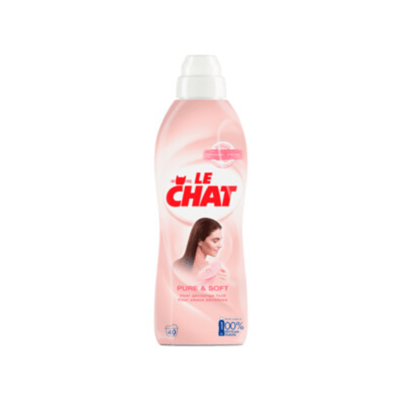 Le Chat Wasverzachter Pure & Soft 40 Scoops/880ml