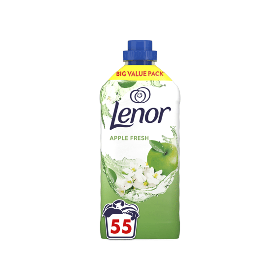 Lenor Wasverzachter Vloeibaar Apple Fresh 1.815l/55scoops