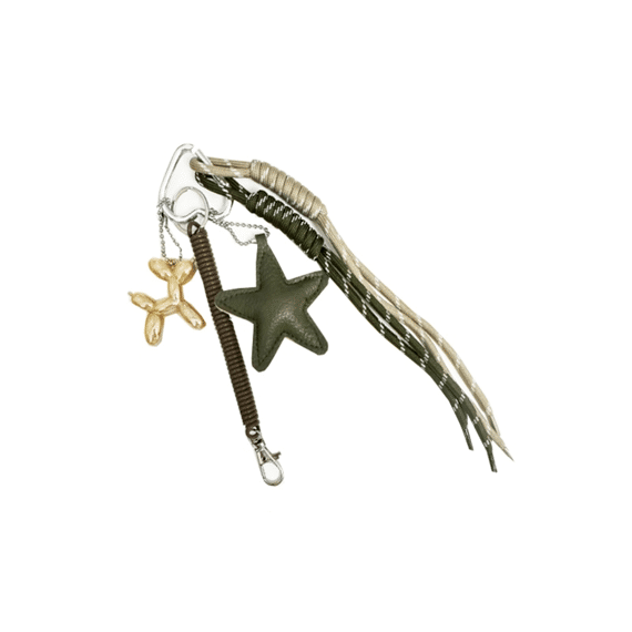 Im Dutch Dark Green Britt Sleutelhanger / Bag Charms