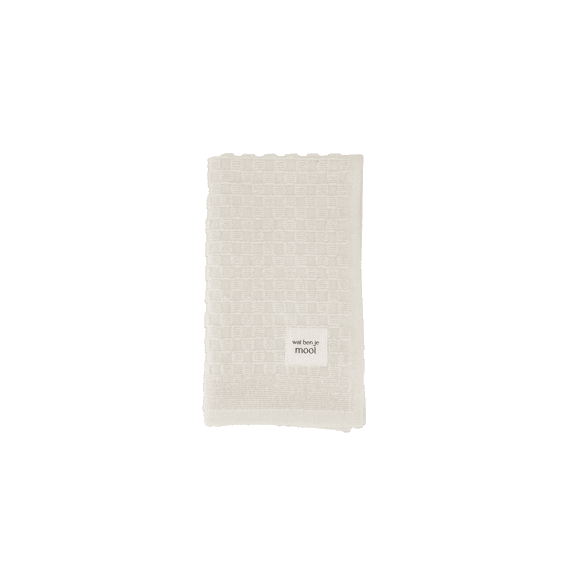 Zusss Gastendoekje Wat Ben Je Mooi Off White