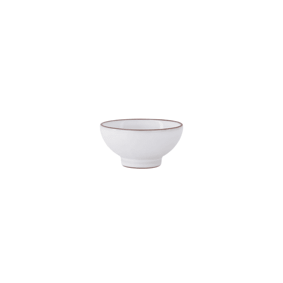Zusss Schaaltje Terracotta Hartje Wit
