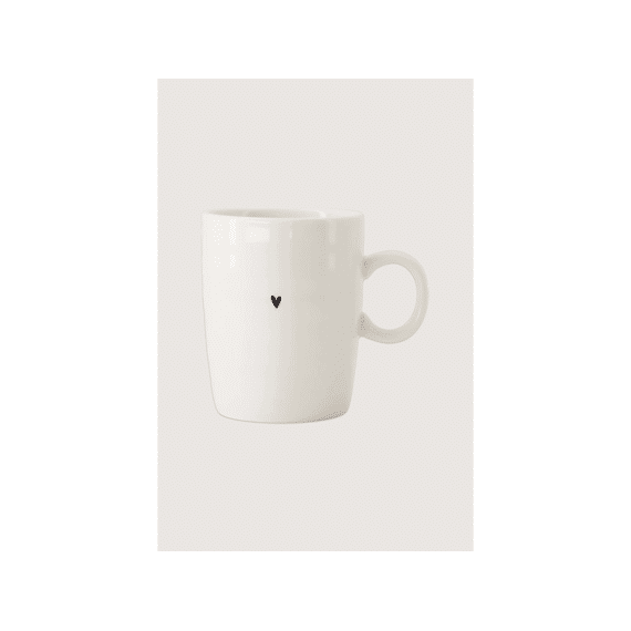 Zusss Theemok Hartje Wit / Zwart