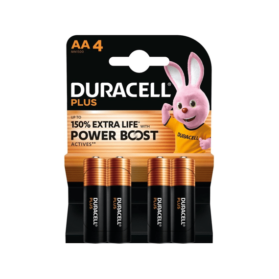 Duracell Aa Boost 4 Stuks