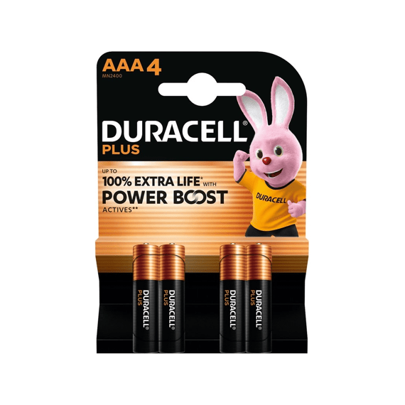 Duracell Aaa Boost 4 Stuks