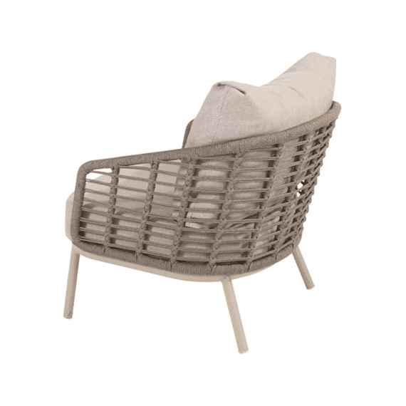 4 Seasons Puglia Stoel Latte Met 2 Kussens