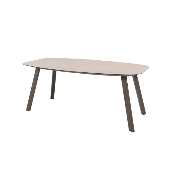 4 Seasons Manolo Tuintafel Met Geprint Keramisch Blad Terre 180x95cm