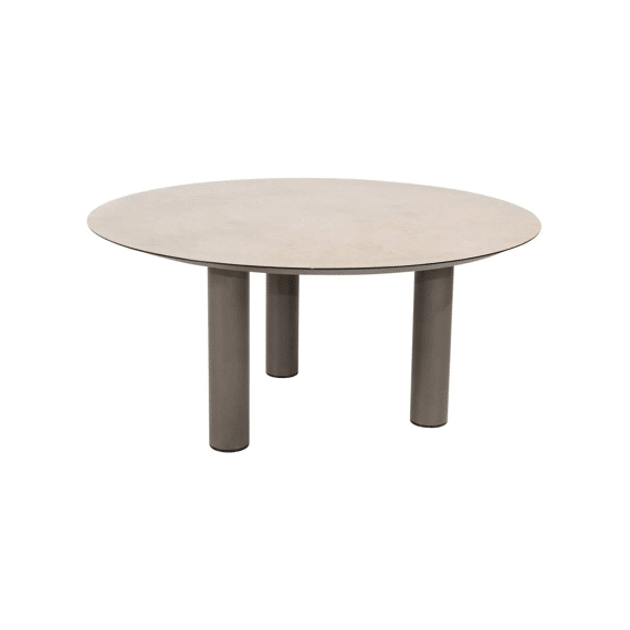 4 Seasons Donato Tuintafel D160cm Terre Met Geprint Keramisch Blad 3 Poten