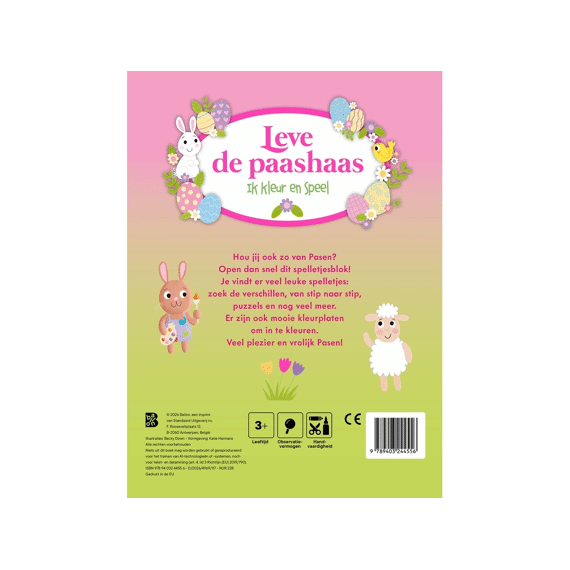 Ik Kleur En Speel Leve De Paashaas