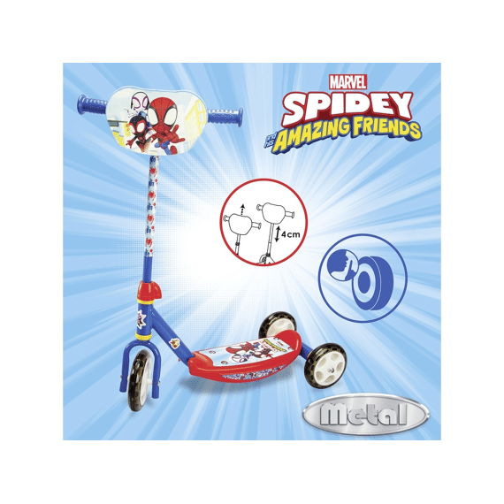 Smoby Driewiel Step Spidey