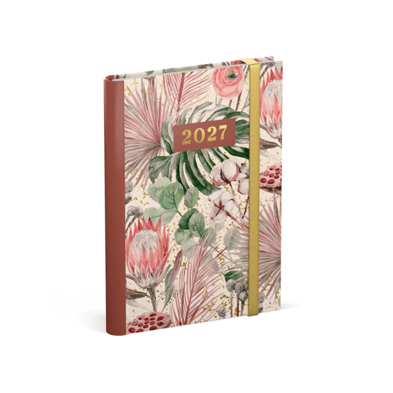 Lannoo Agenda Wire-o Botanic Rood