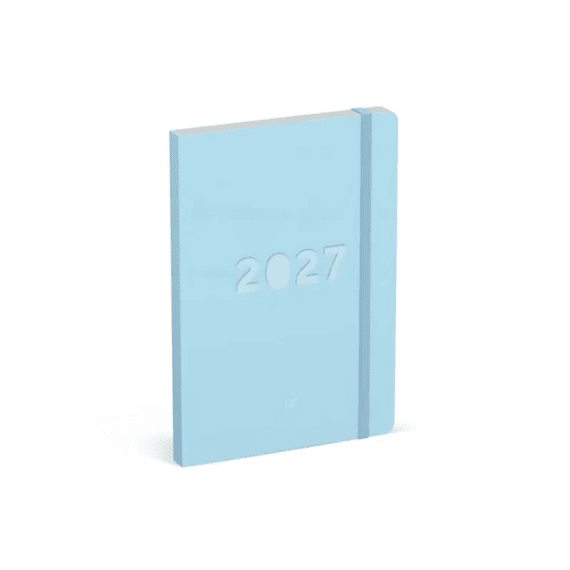 Lannoo Agenda Office A5 Qc Colour Arctic Blue