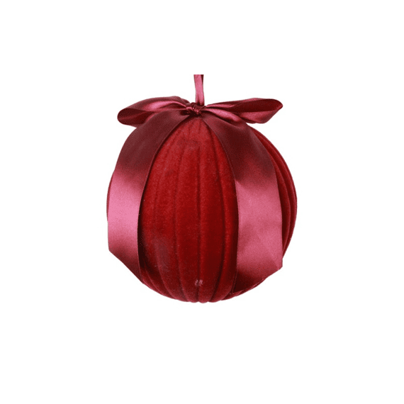 Kerstbal M.lint Str Amara S Bordeaux Ø12cm