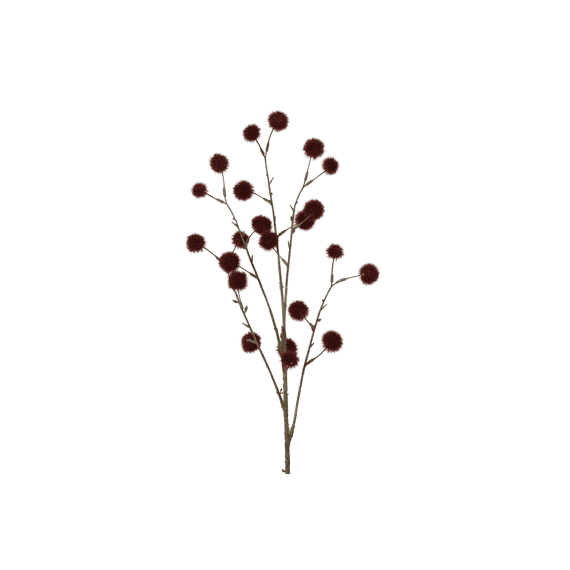 Bloem Vertakt Galium Rood 14x14x91cm