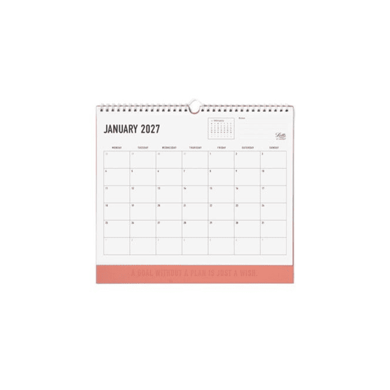 Letts Wandkalender Conscious Clay