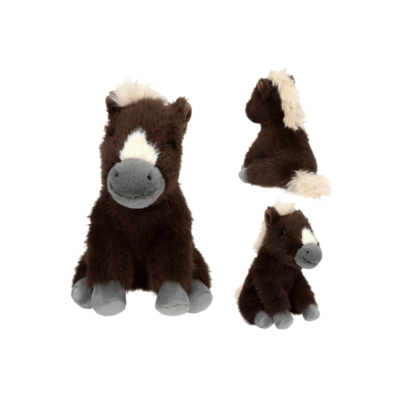 Miss Melody Knuffel Paard Bruin 20cm