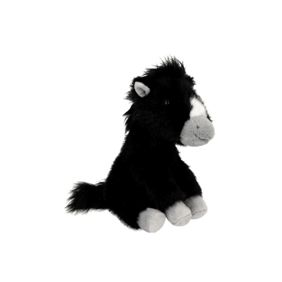 Miss Melody Knuffel Paard Zwart 20cm