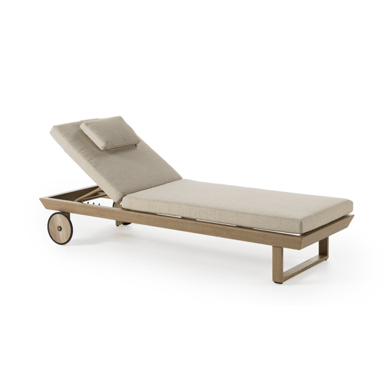 Callisto Antonella Ligbed Alu Frame Woodlook 78x72xh68cm