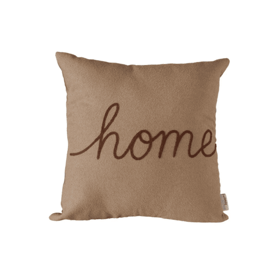 Kussen Home Polyester Vierkant Bruin