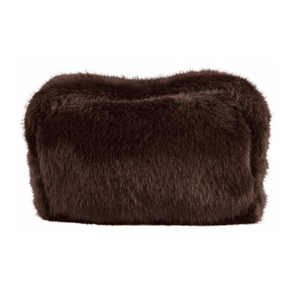 Toiletzak Furora Bruin 23x5xh14cm Polyester