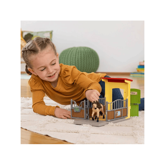 Schleich Farm World Ponystal Met Ijslanderhengst