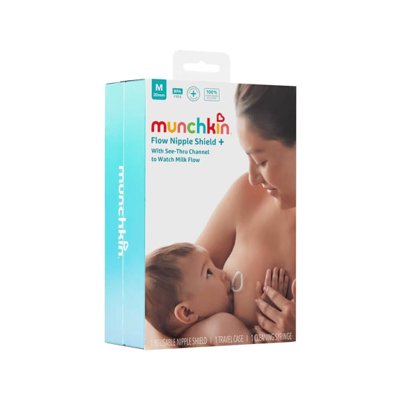 Munchkin Flow Nipple Shield En Starter Kit 20mm Size M