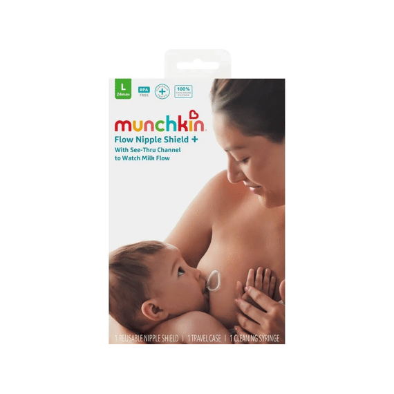 Munchkin Flow Nipple Shield En Starter Kit 24mm Size L