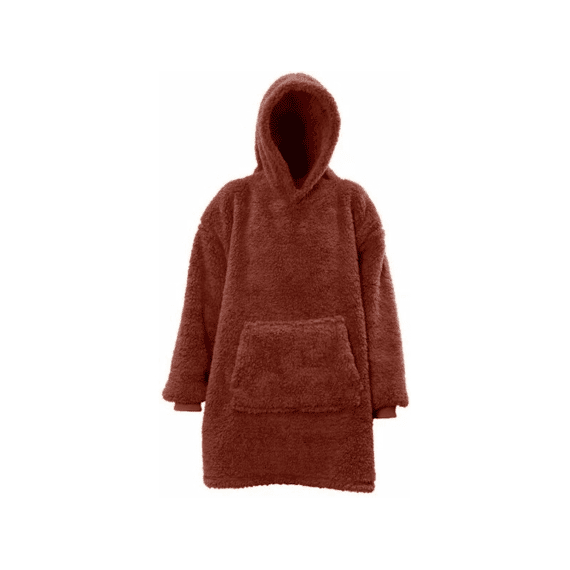 Hoodie Teddy 70x50x87cm Marsala