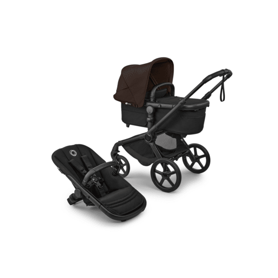 Bugaboo Fox5 Kinderwagens Complete Renew Black / Cocoa Brown