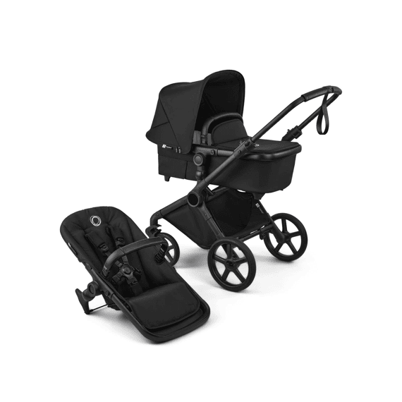 Bugaboo Cub Kinderwagen Complete Black / Heritage Black