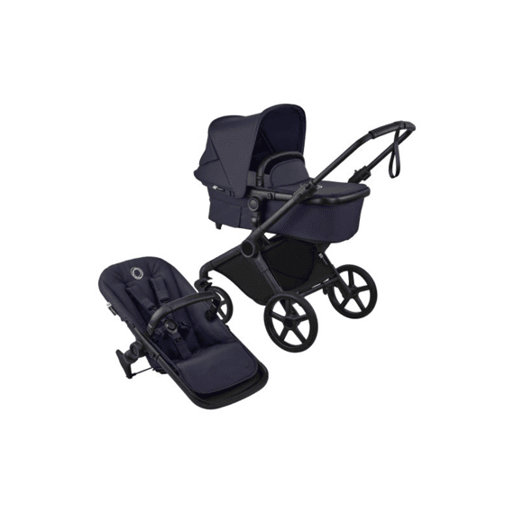 Bugaboo Cub Kinderwagen Complete Black / Deep Indigo