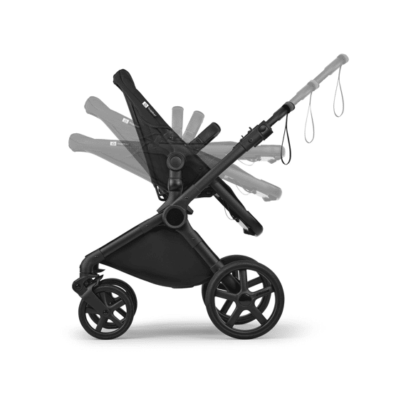 Bugaboo Cub Kinderwagen Complete Black / Forest Green