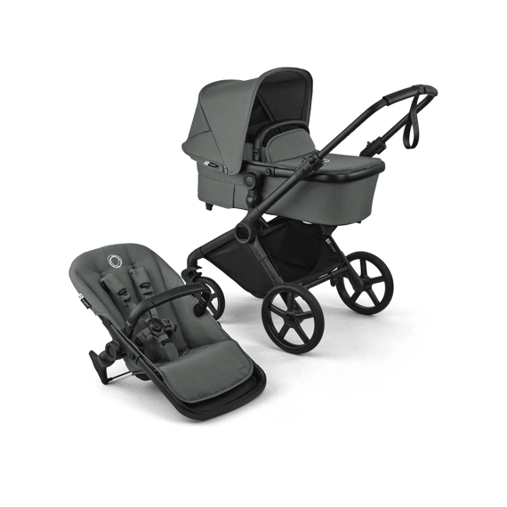 Bugaboo Cub Kinderwagen Complete Black / Forest Green