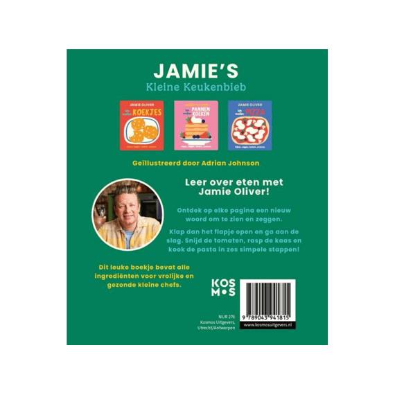 Kinderkookboek Jamie Oliver: We Maken Pasta