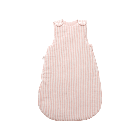 Bb & Co Slaapzak Winter 0-6m Streep Oude Roze