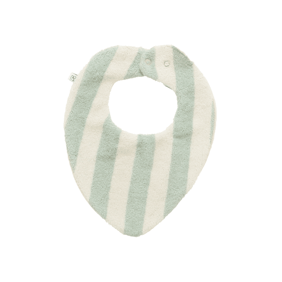 Bb & Co Bandana Bib Bamboo Streep Groen