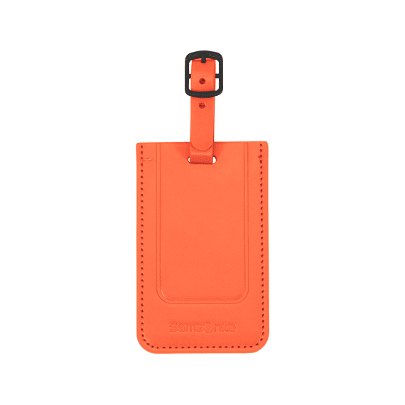 Samsonite Ta Revolution Rectangle Luggage Tag X2 Orange