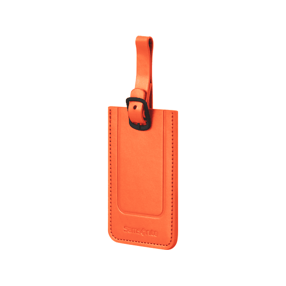 Samsonite Ta Revolution Rectangle Luggage Tag X2 Orange